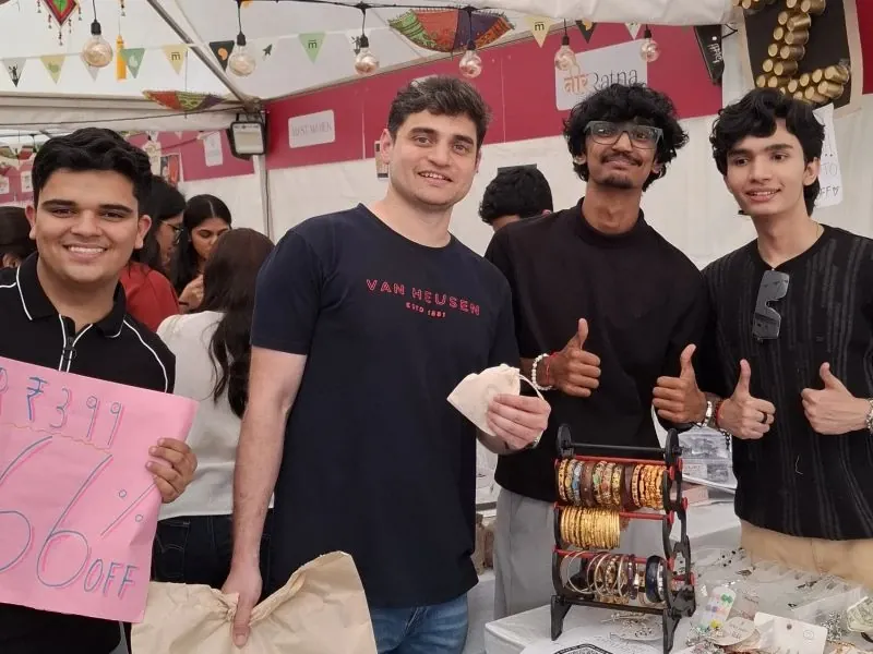 The Parv Essentials stall